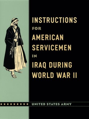 cover image of Instructions for American Servicemen in Iraq during World War II